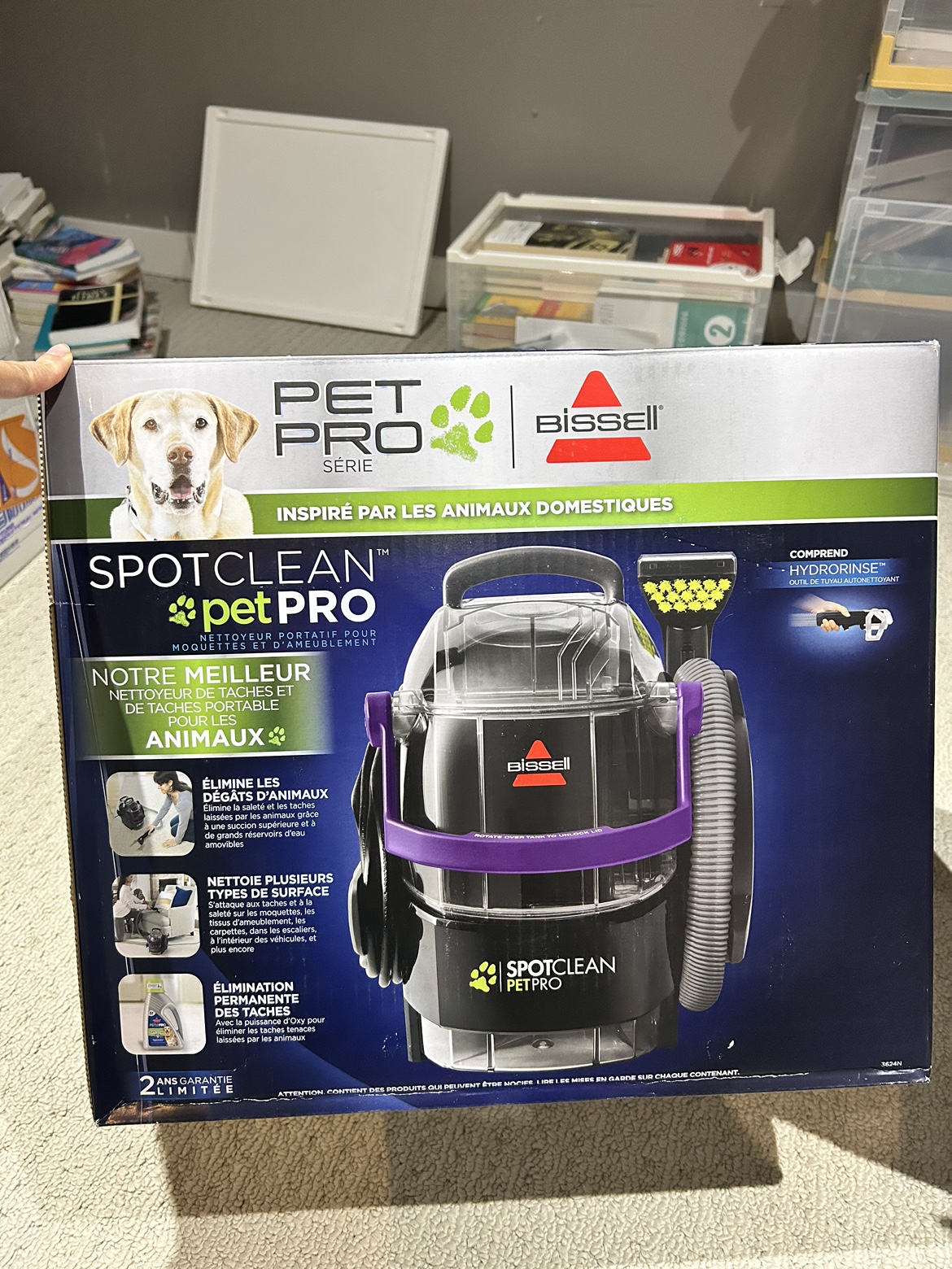 Bissell SpotClean Pet Pro Portable Carpet and Upholstery Cleaner