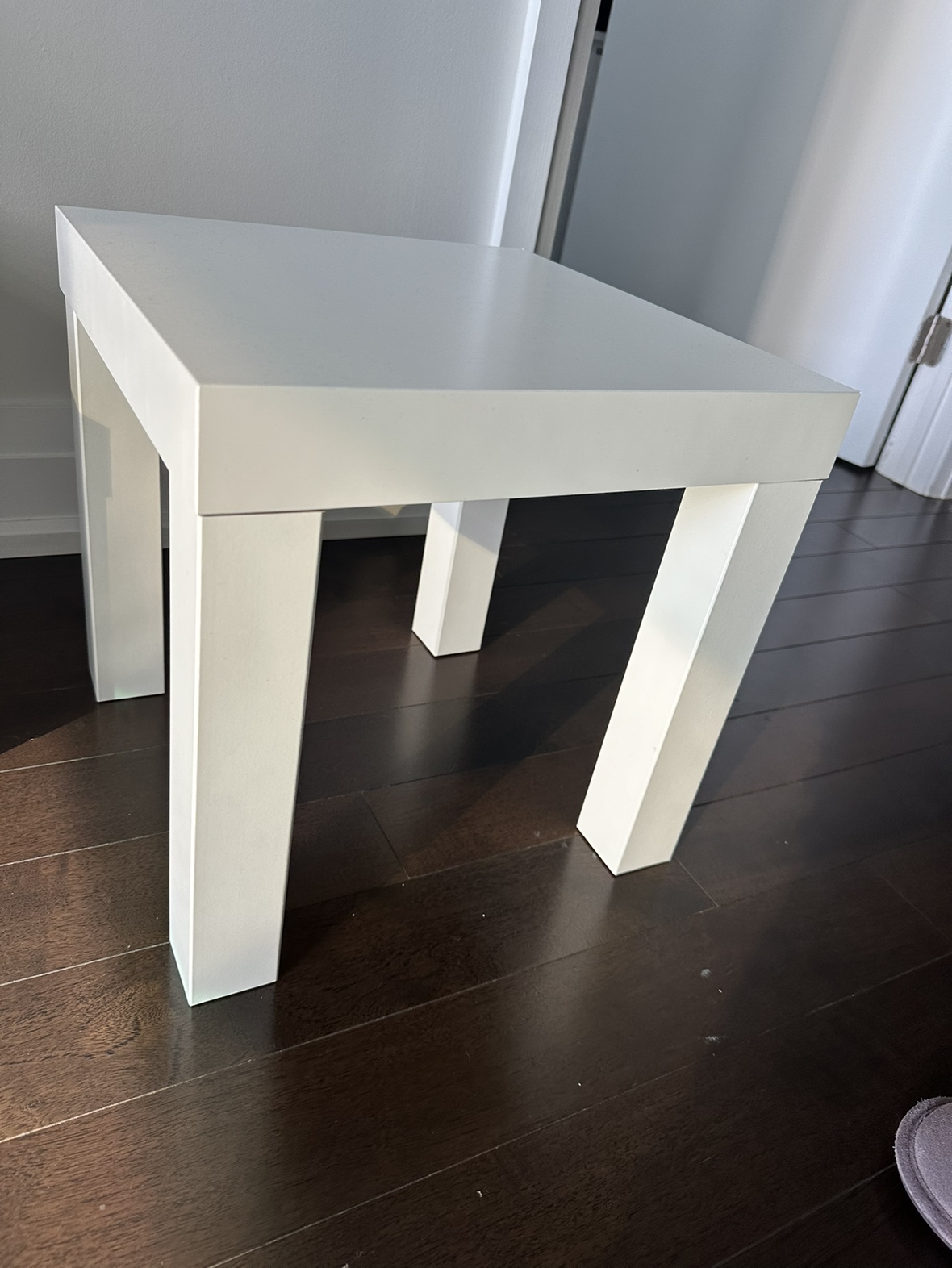 IKEA White Side Table - photo 2