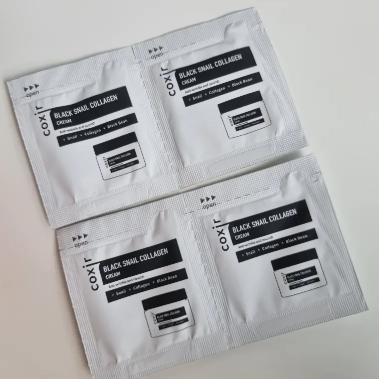 4x  Coxir Black Snail Collagen Cream Sachets thumbnail