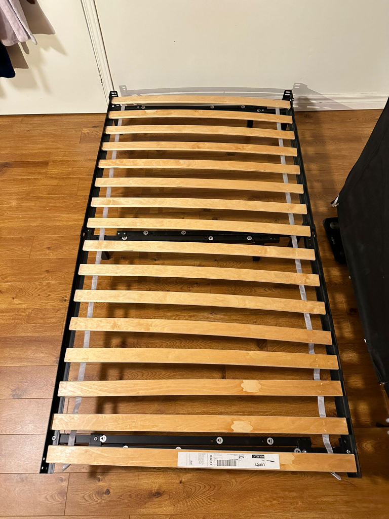 Bed Frame with Slatted Base adjustable - photo 3
