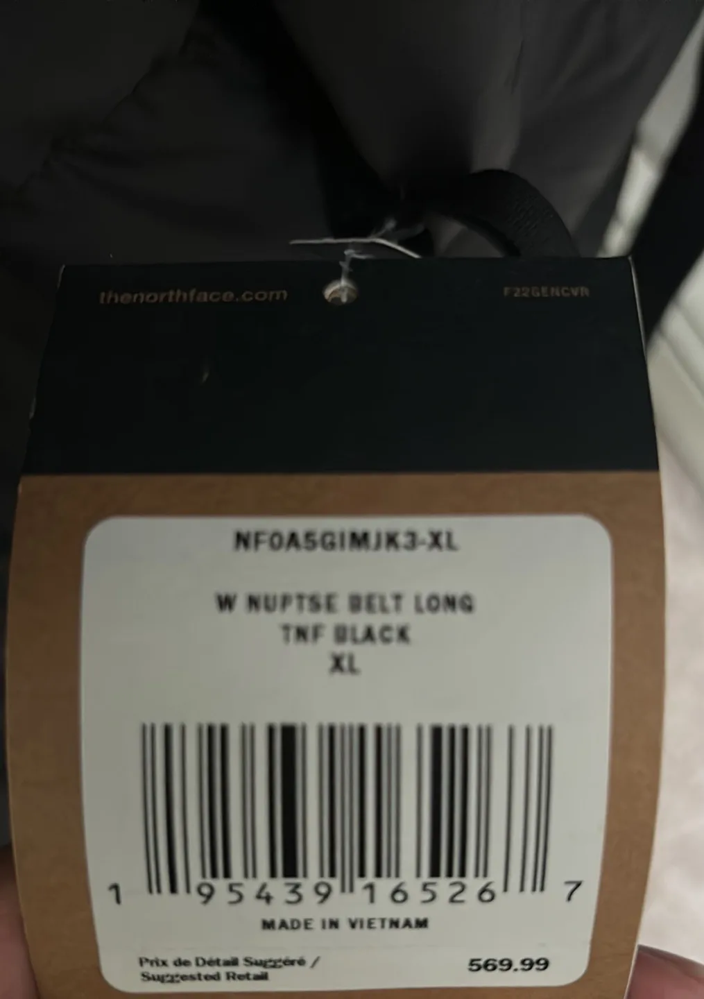 The North Face Women's Nuptse Belt Long Down Jacket image indicator(3)