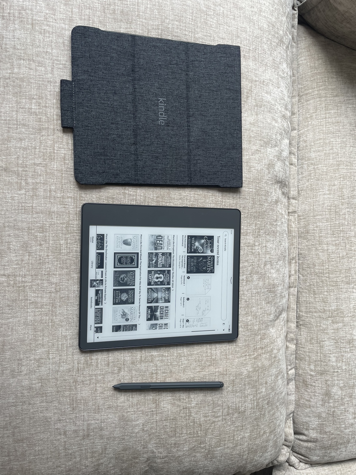Kindle Scribe (64gb) with Kindle Cover and Premium Stylus