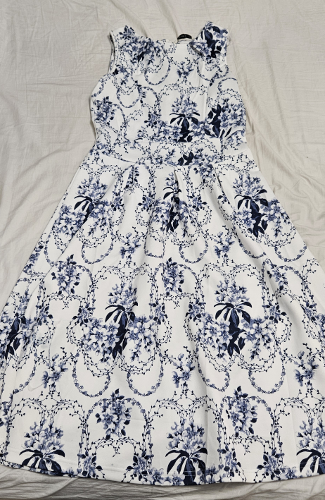 Floral Midi Dress Size 12