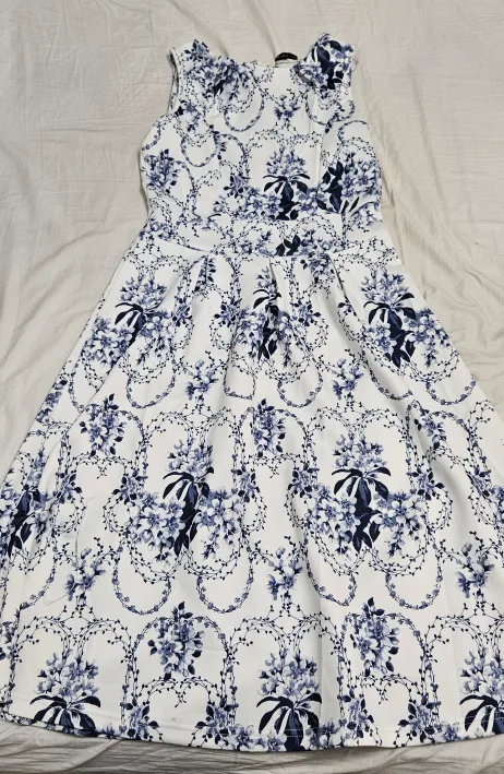 Floral Midi Dress Size 12 thumbnail