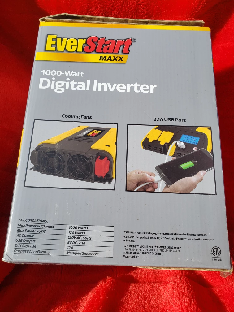 EverStart Maxx 1000 Watt Digital Inverter - photo 2