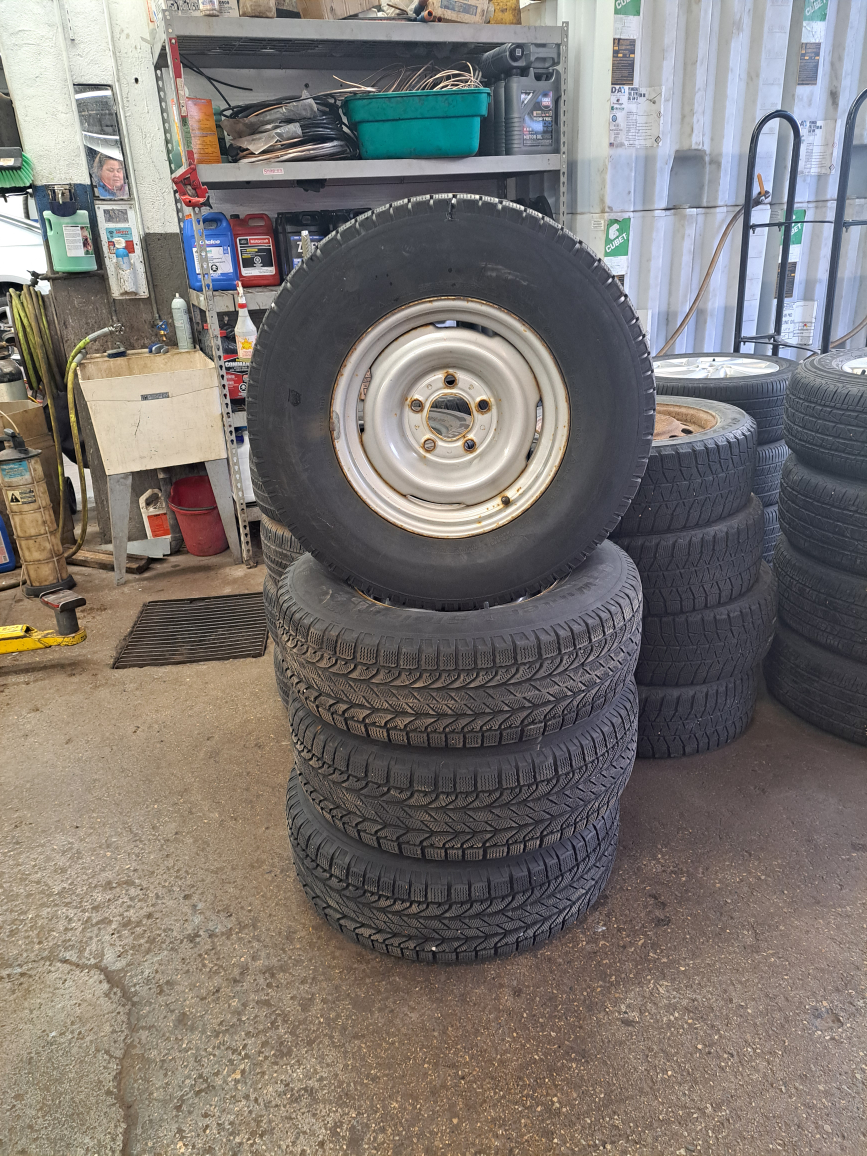 BF Goodrich,  15 in Set of 4 Winter Tires and Rims