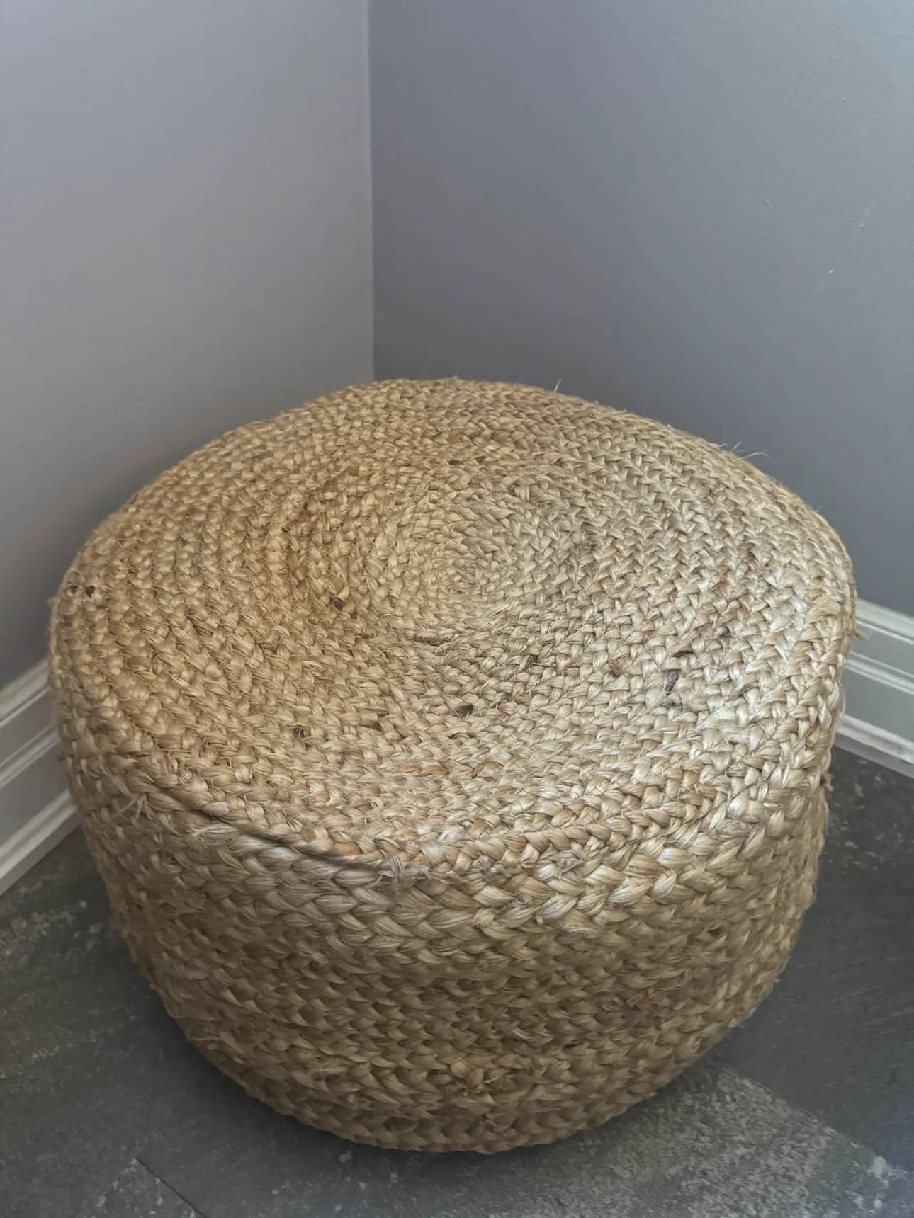 Jute Ottoman thumbnail