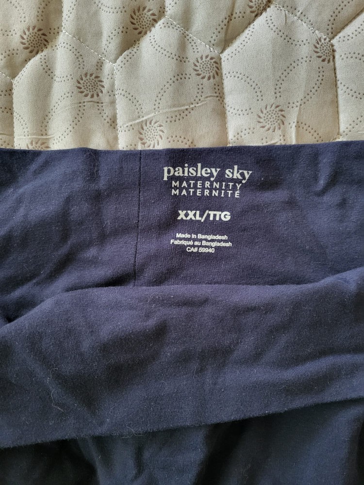 2 pairs  maternity pants size XXL - photo 3