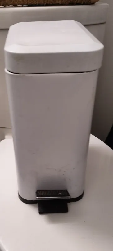 White Step Trash Can! thumbnail
