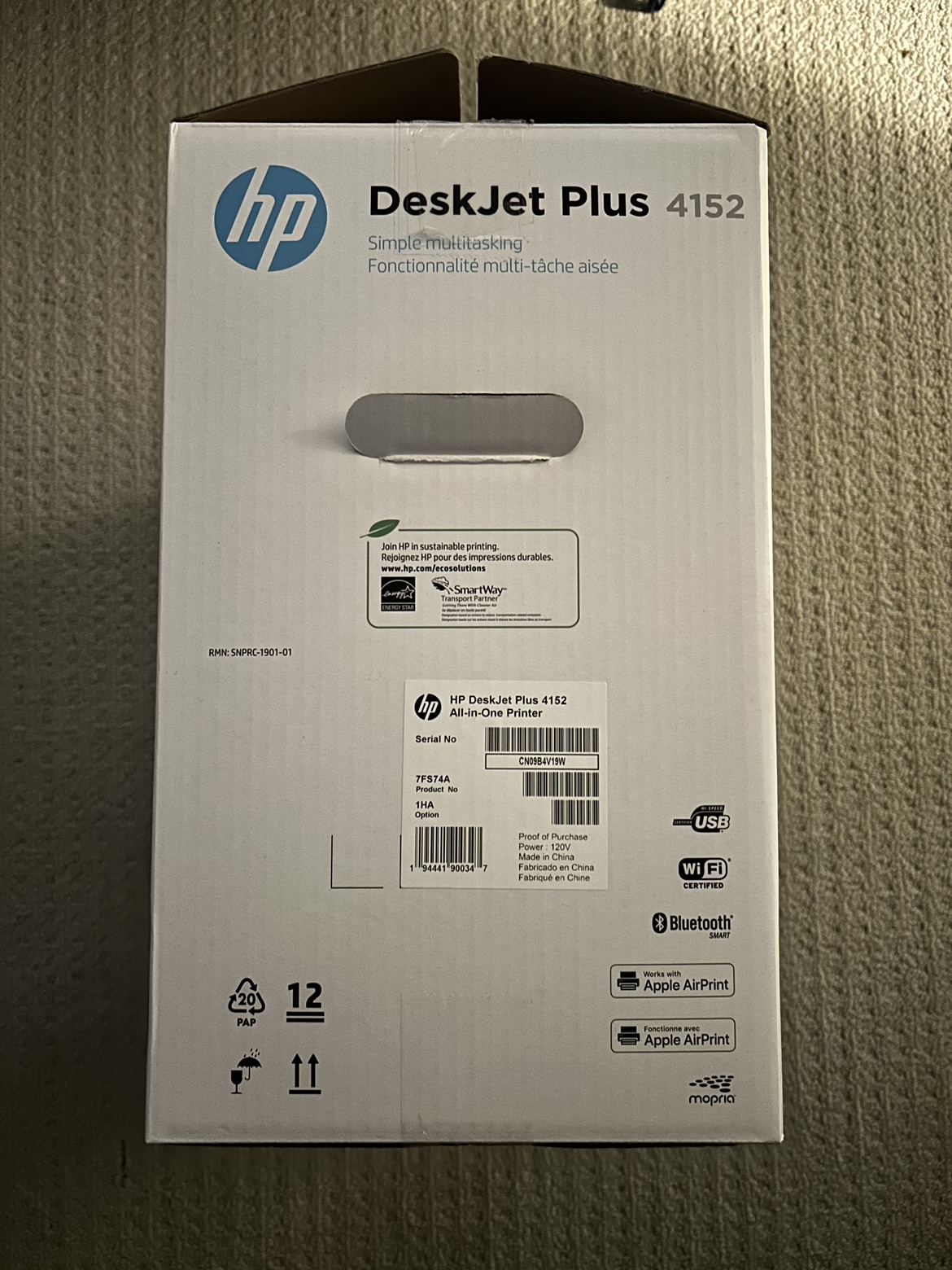 HP DeskJet Plus 4152 Printer - photo 2