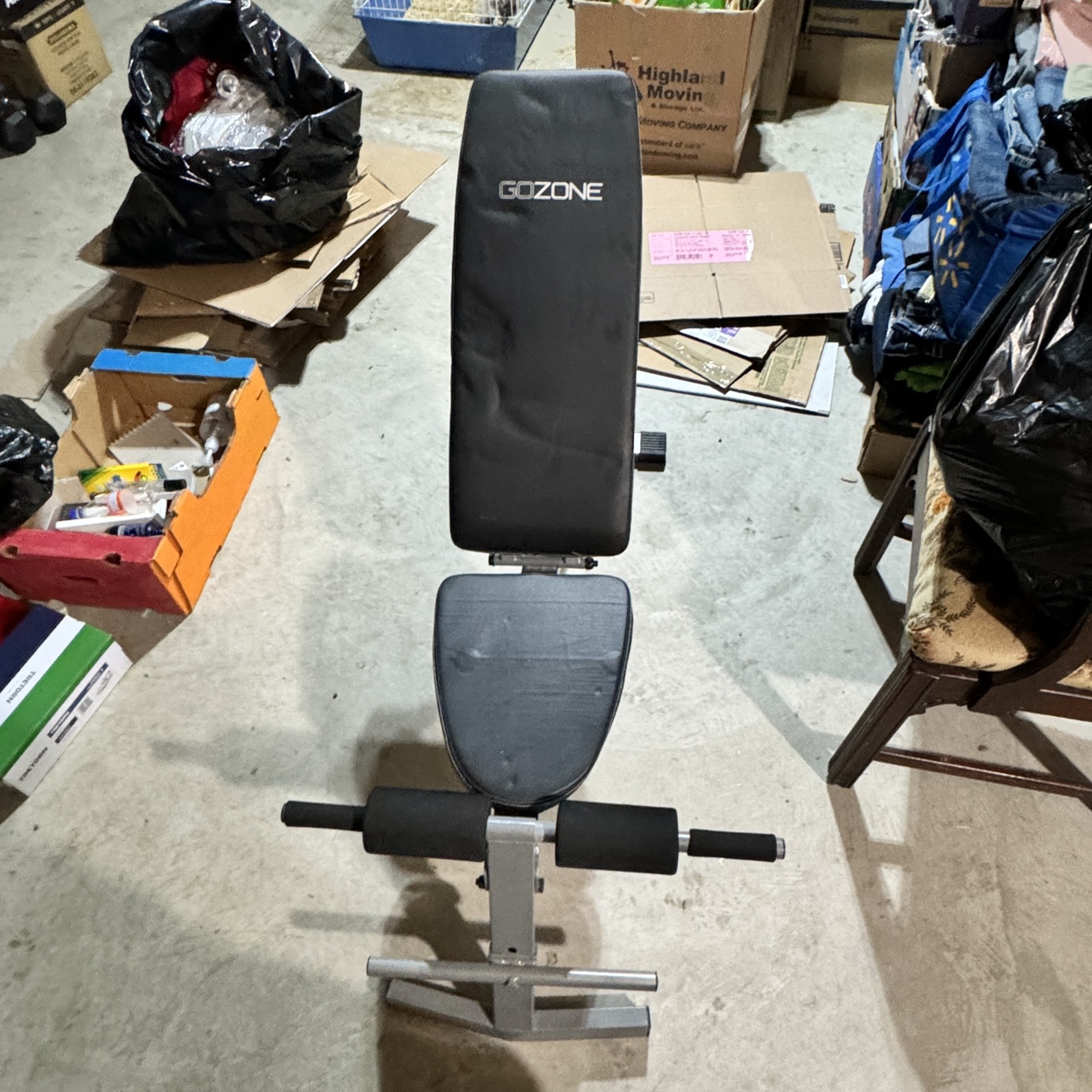 GoZone Weights Bench
