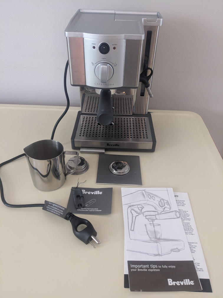 Breville Cafe Roma Espresso Machine