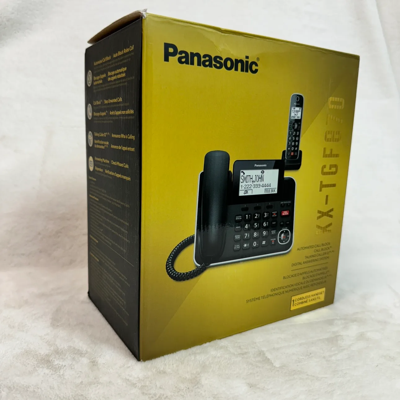 Panasonic KX-TG870C Corded & Cordless Phone image indicator(2)