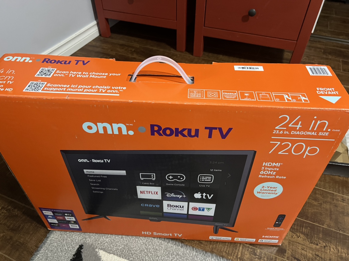 24" Onn Roku TV - photo 4
