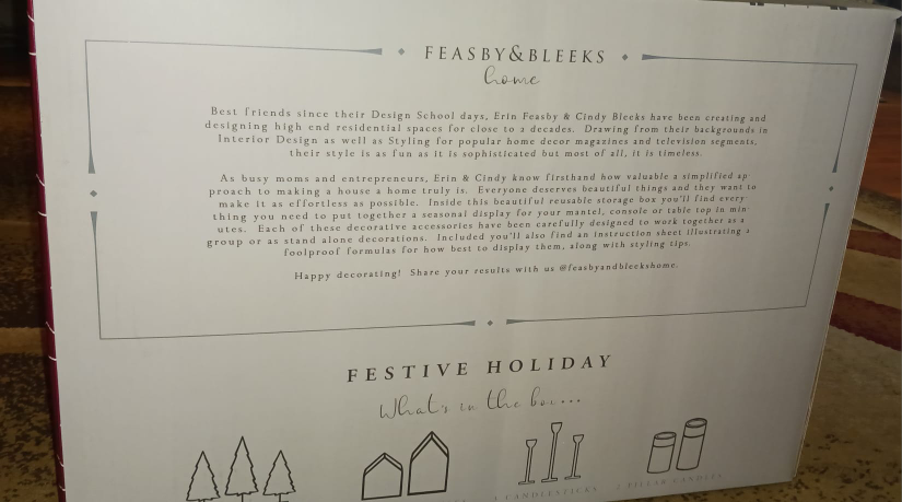 Christmas decorations from Feasty & Bleeks #Cleanout - photo 4