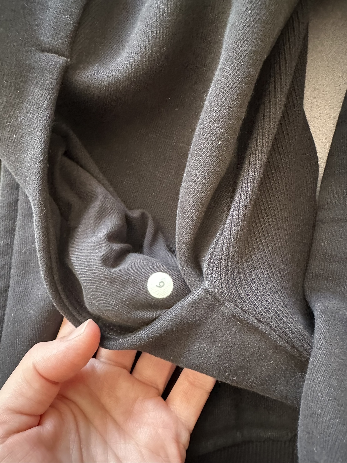 Lululemon Black Scuba Hoodie Size 6 - photo 3