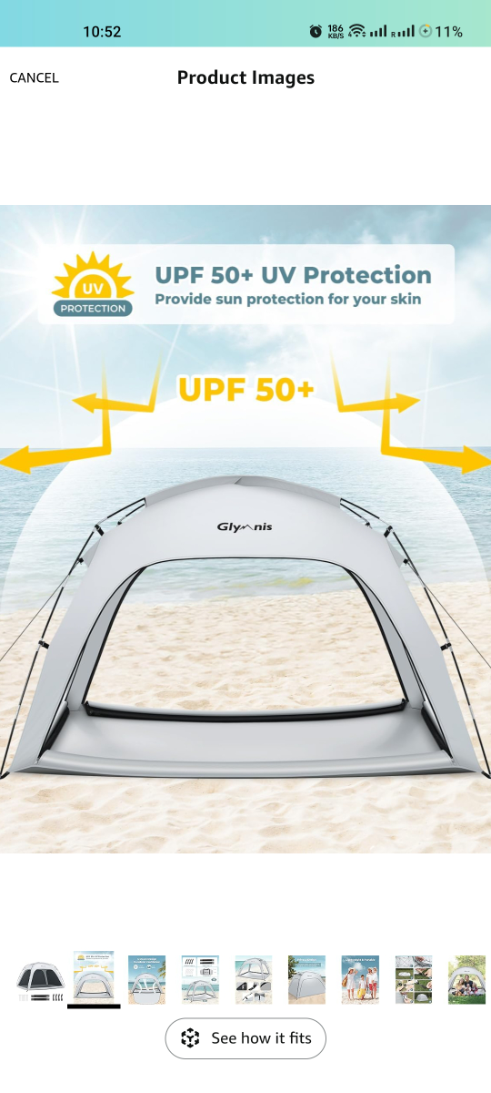 Glymnis Beach Tent - photo 2