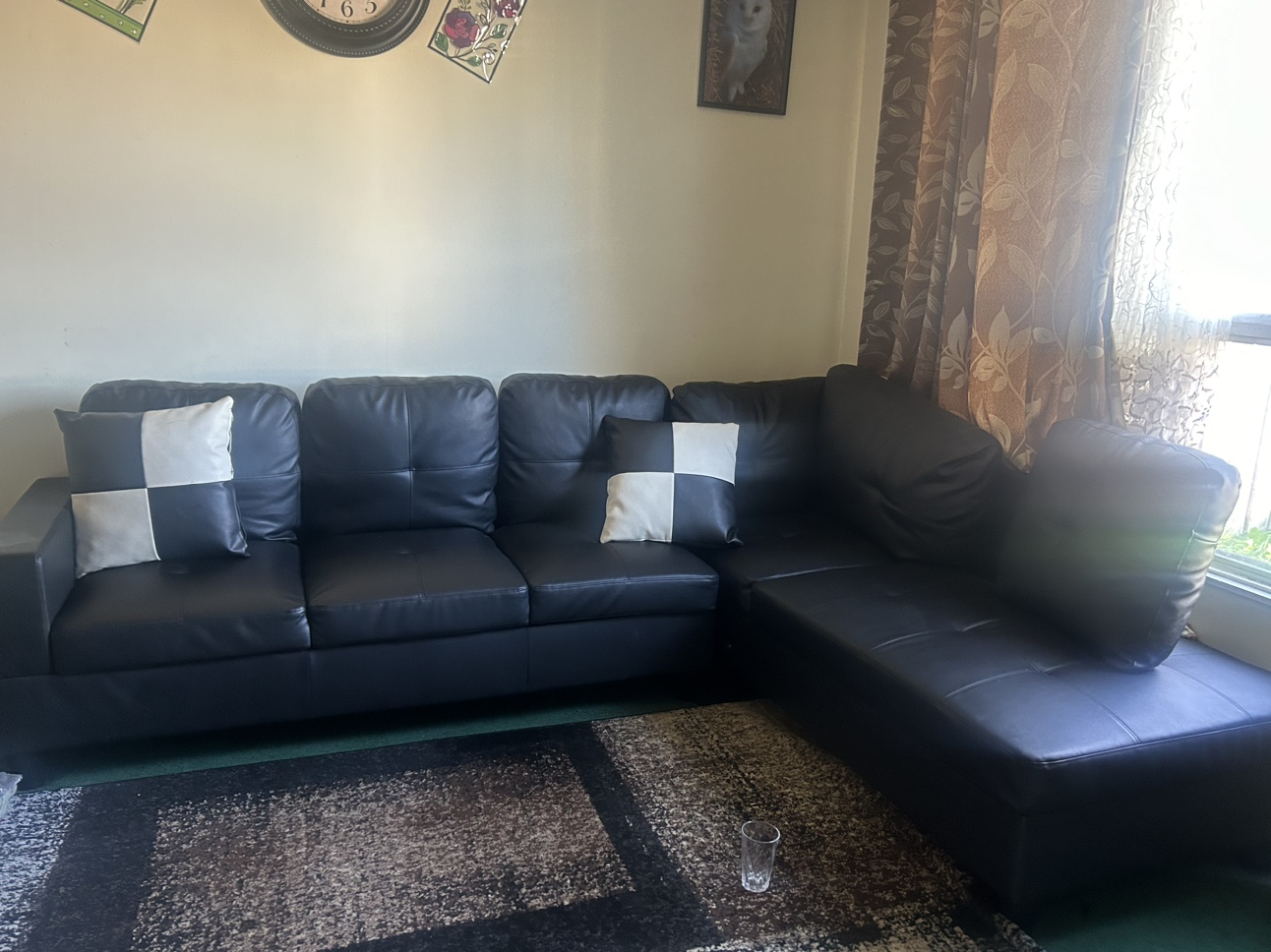Glass Top Coffee Table and living room set of sofa - photo 2