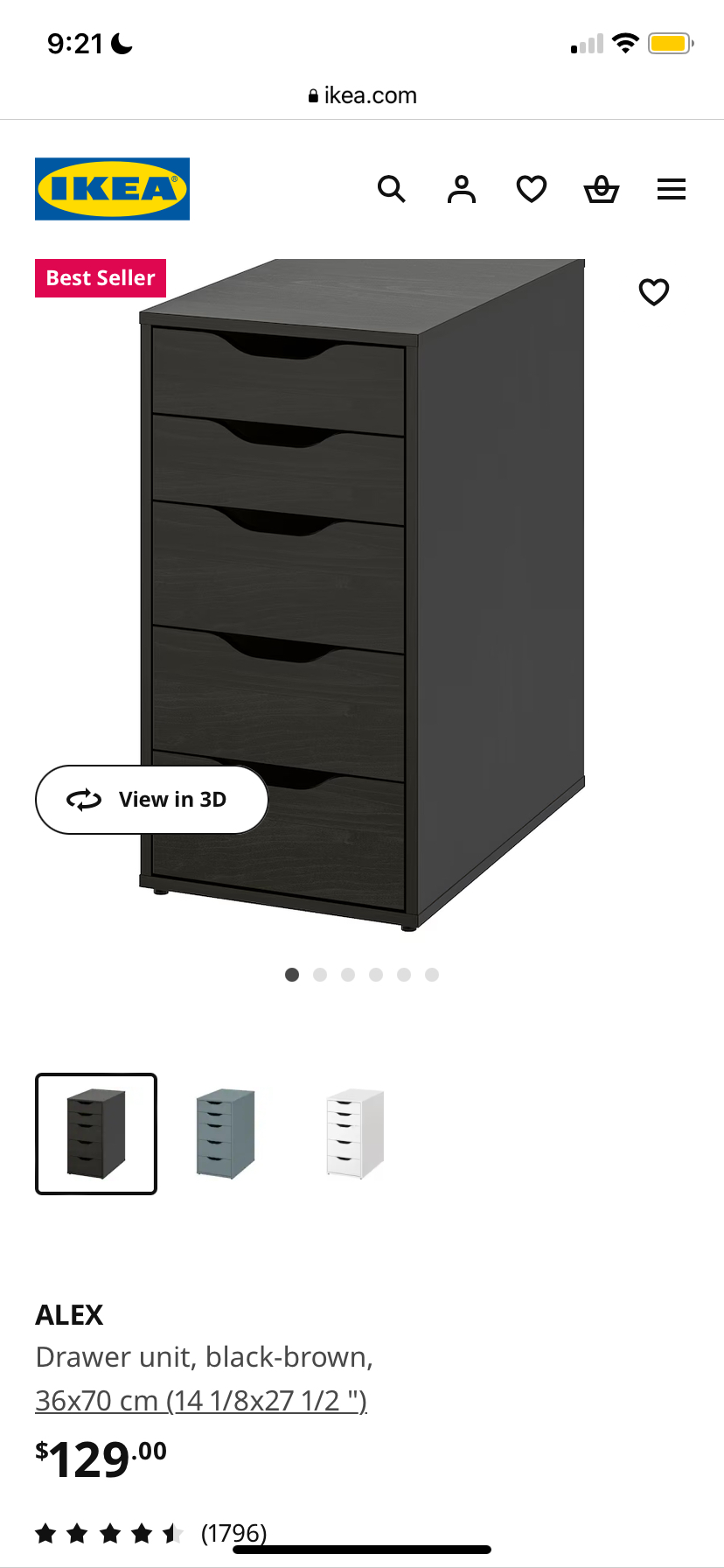 ALEX drawers
