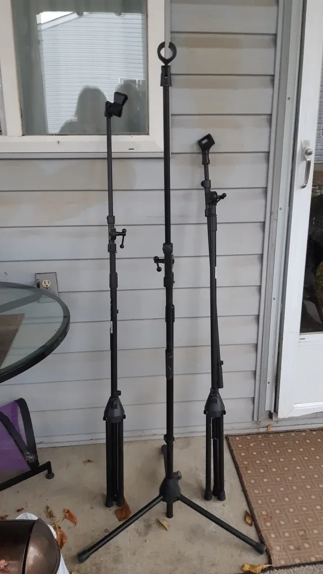 3 Microphone Stands thumbnail