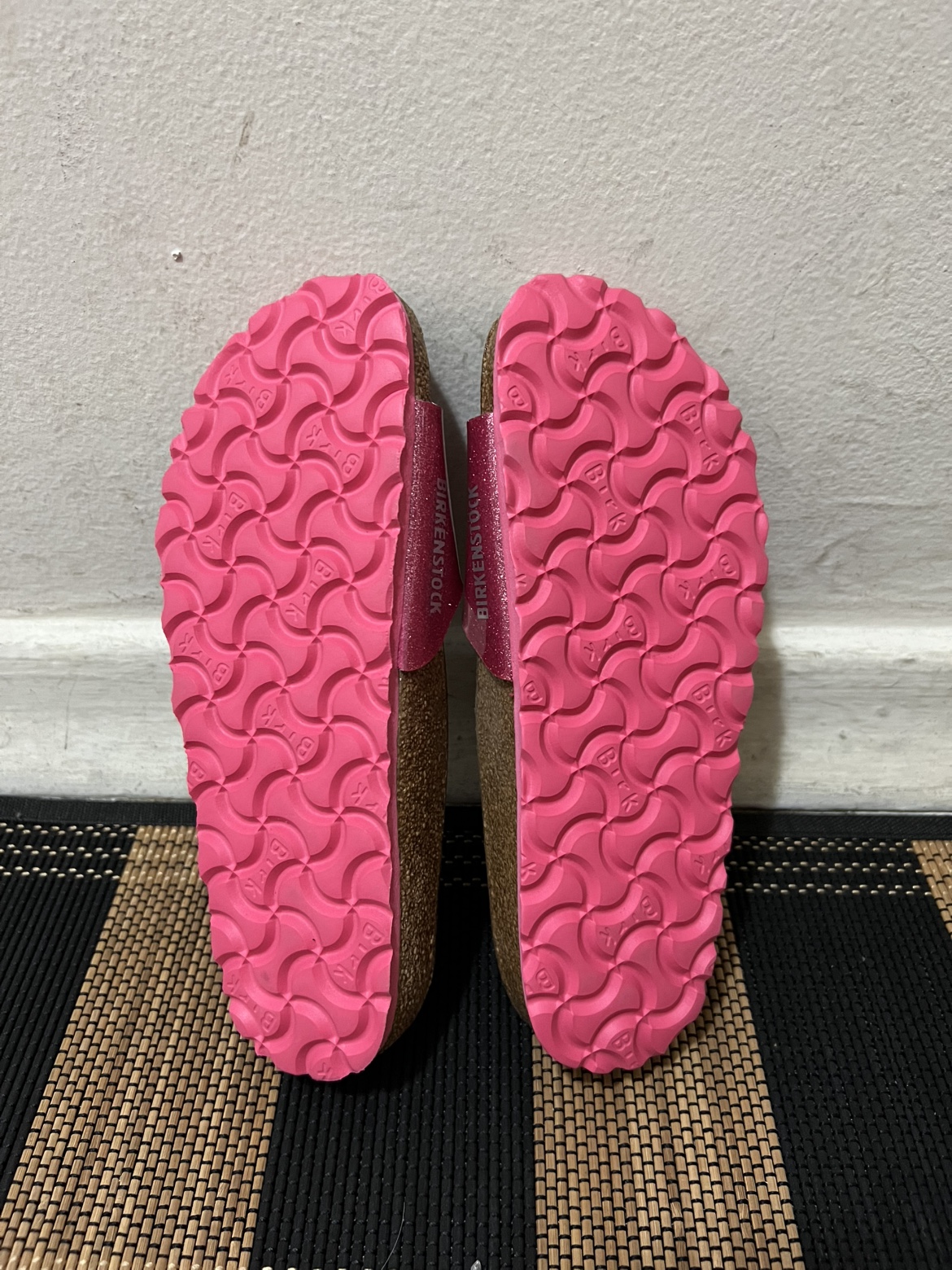 Birkenstock Pink Glitter Sandals - photo 2