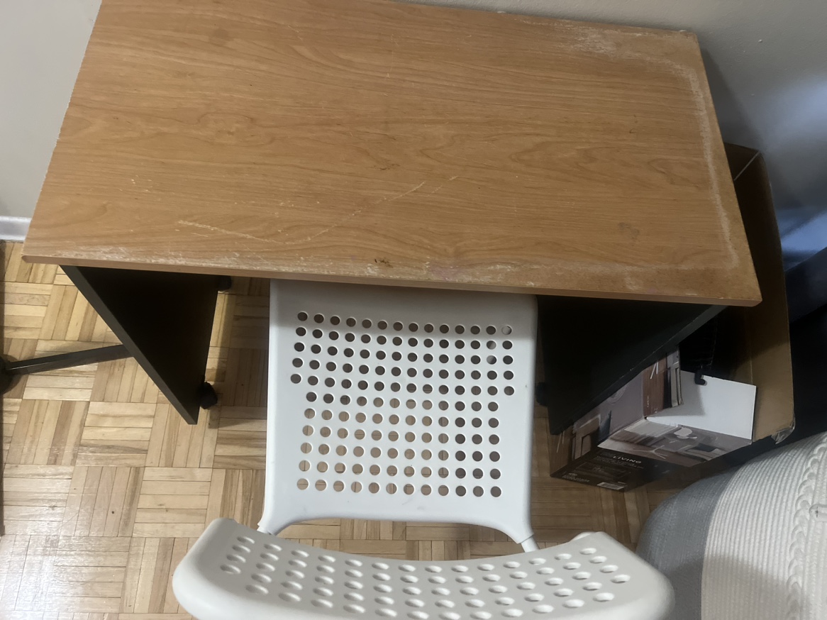Small Desk with Chair (negotiable) - photo 3