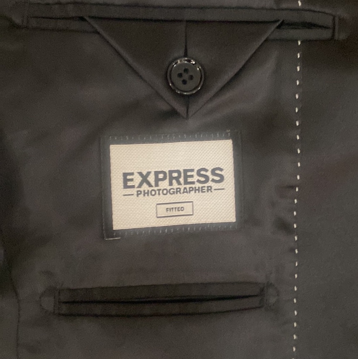 Express Photographer Fitted Suit Jacket - photo 4