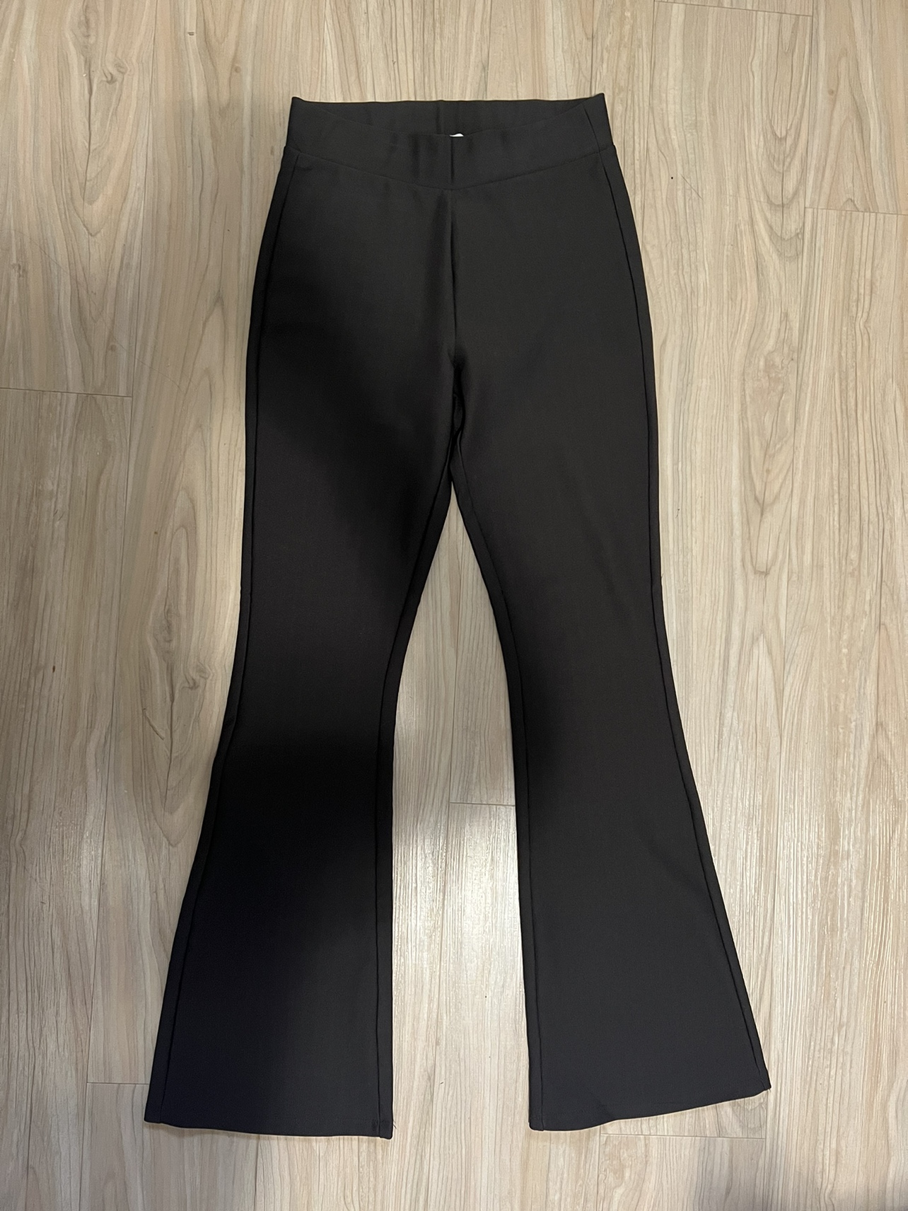 Sinsay Brown Flare Pants Size M (realistic S) - photo 2