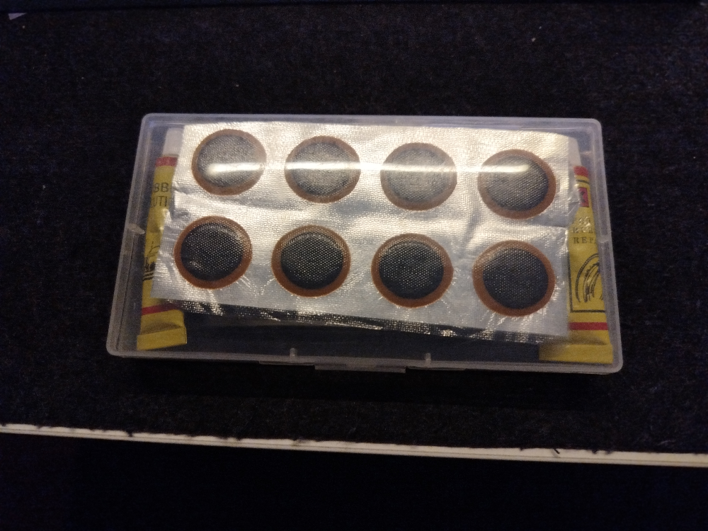 Bicycle Tire Repair Kit #freecycle