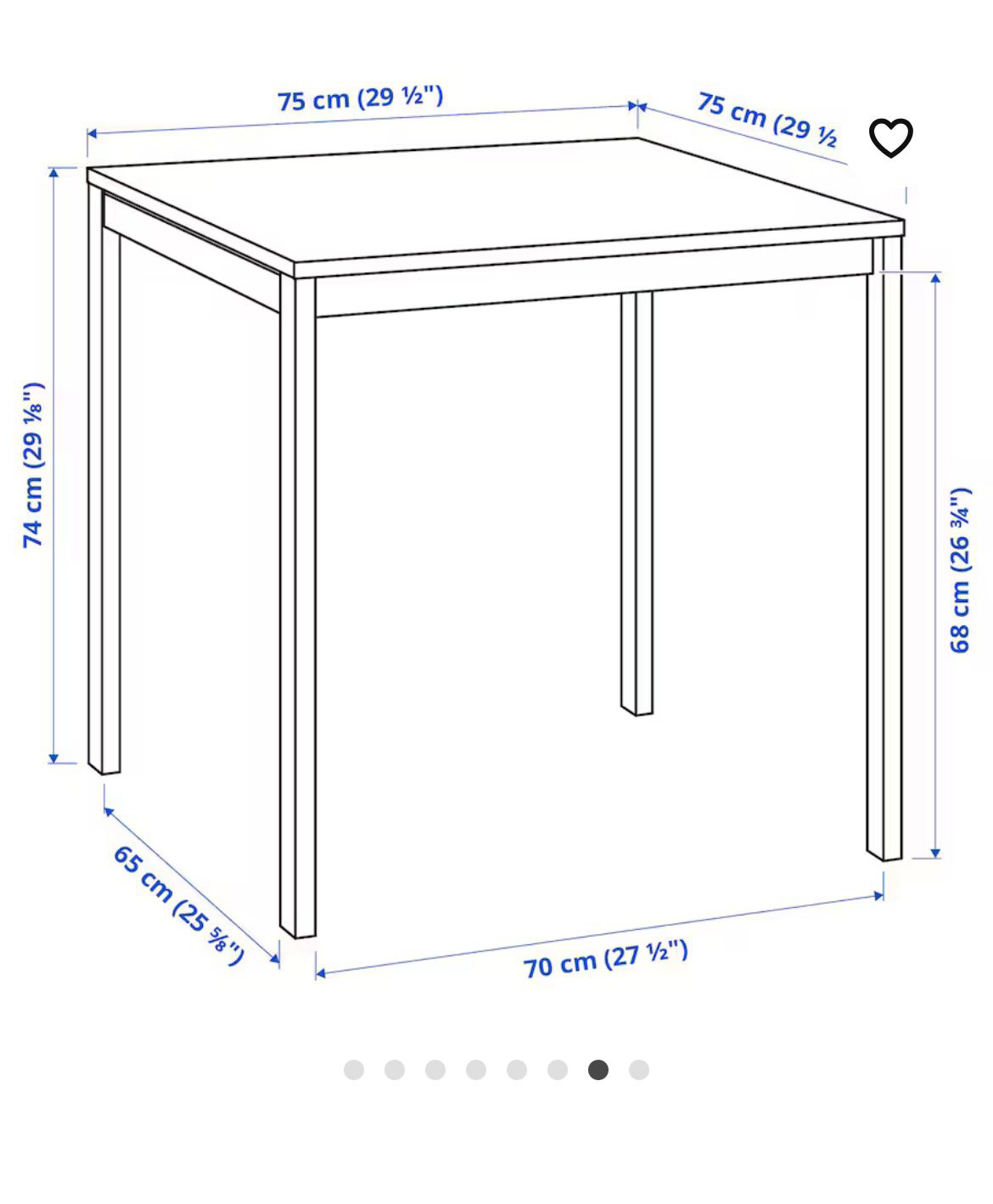 White Square Table and 2 chairs - photo 2