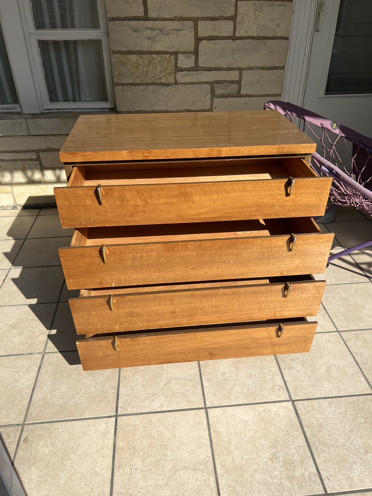 4 drawers Vintage Dresser - photo 3