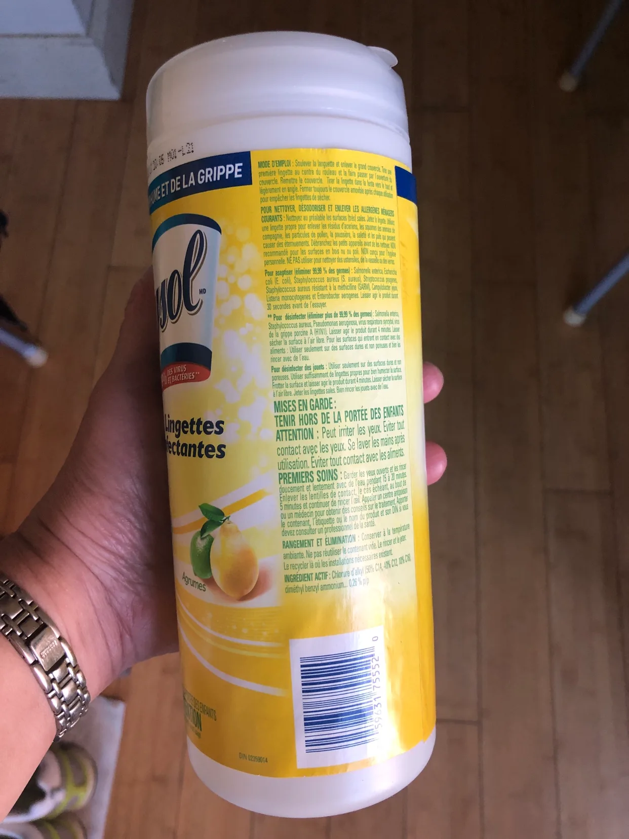 Lysol Disinfecting Wipes, Citrus, 35 Count image indicator(2)