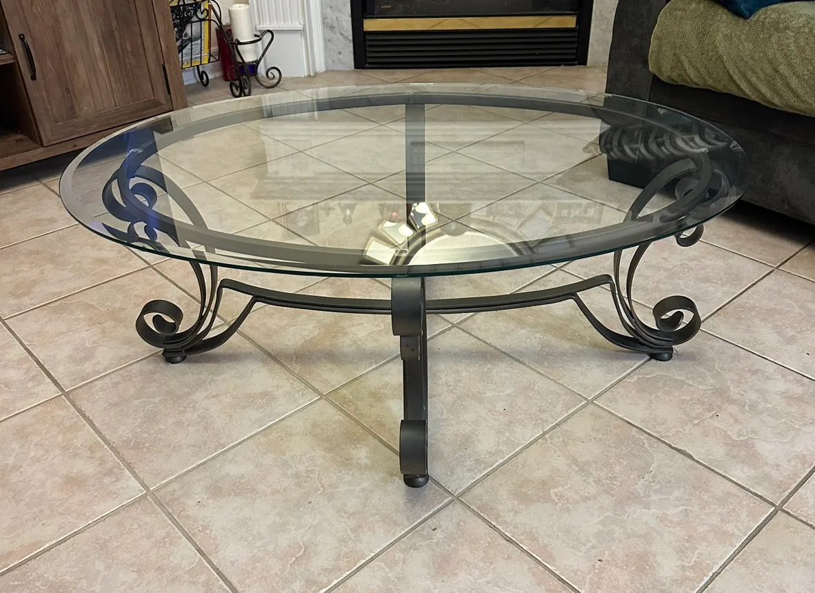 Glass Top Coffee Table thumbnail