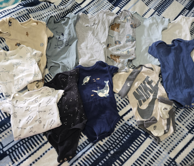 Baby Bodysuit Bundle, 3 months