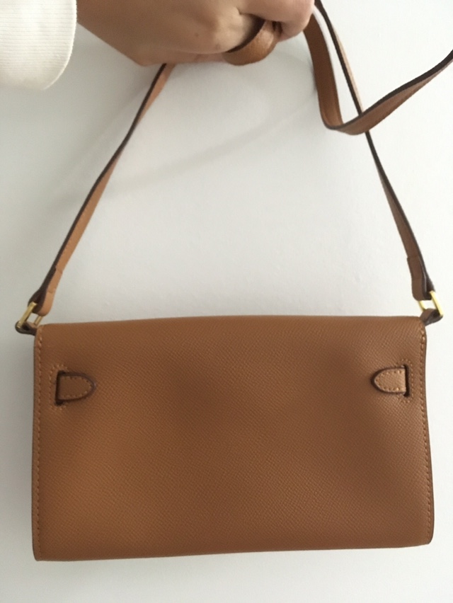 Brown Kelly Wallet on Chain - photo 2