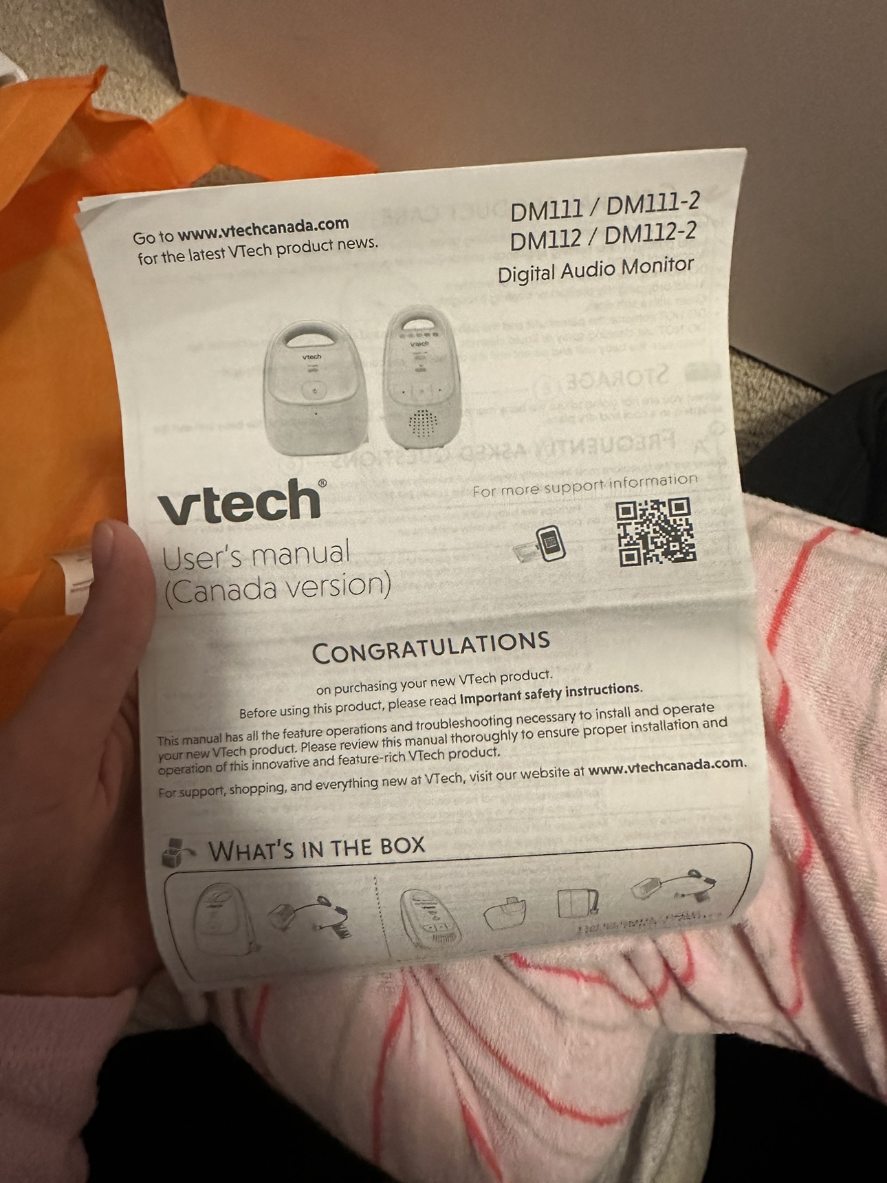 VTech Digital Audio Monitor - photo 4