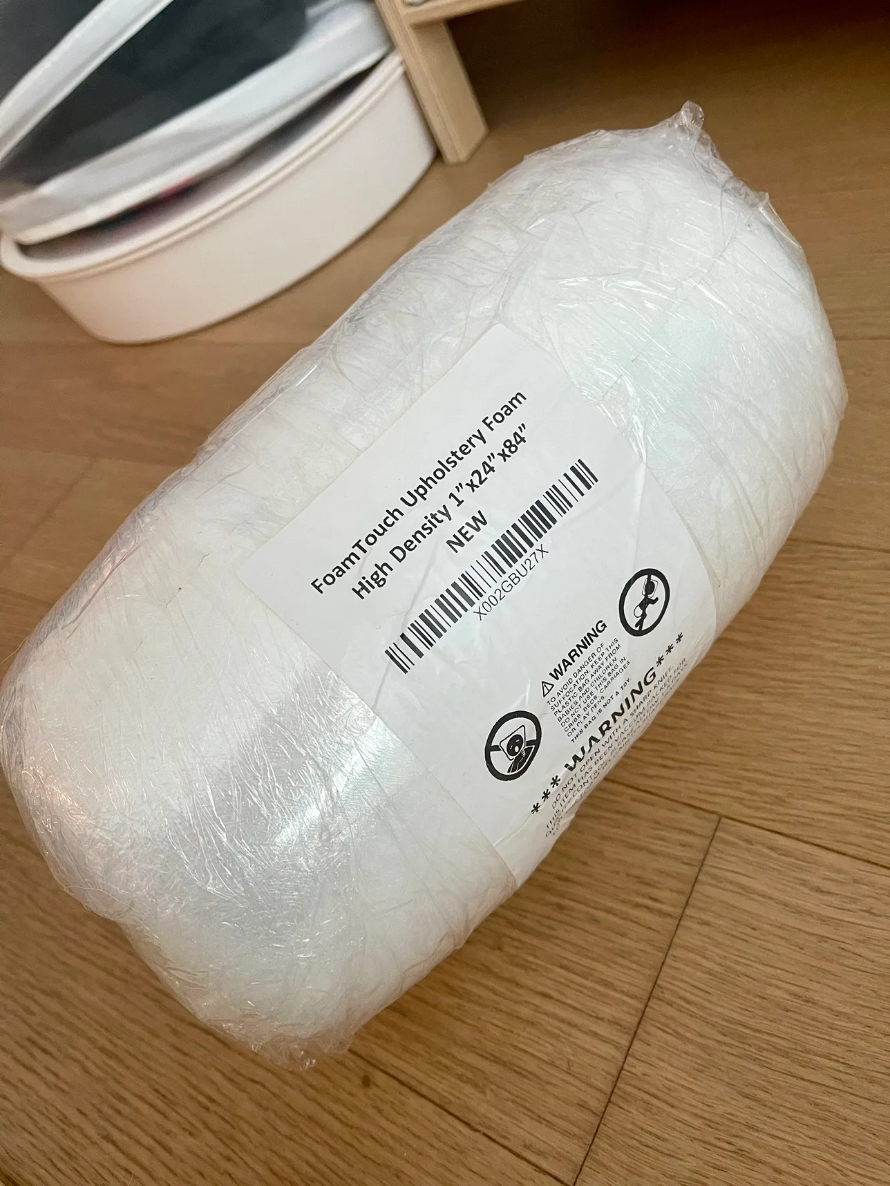 1" X 24" X 84" Upholstery Foam Cushion High Density Standard image indicator(3)