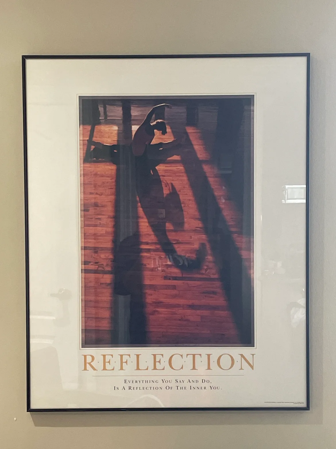 Reflection Motivational Picture with Frame thumbnail