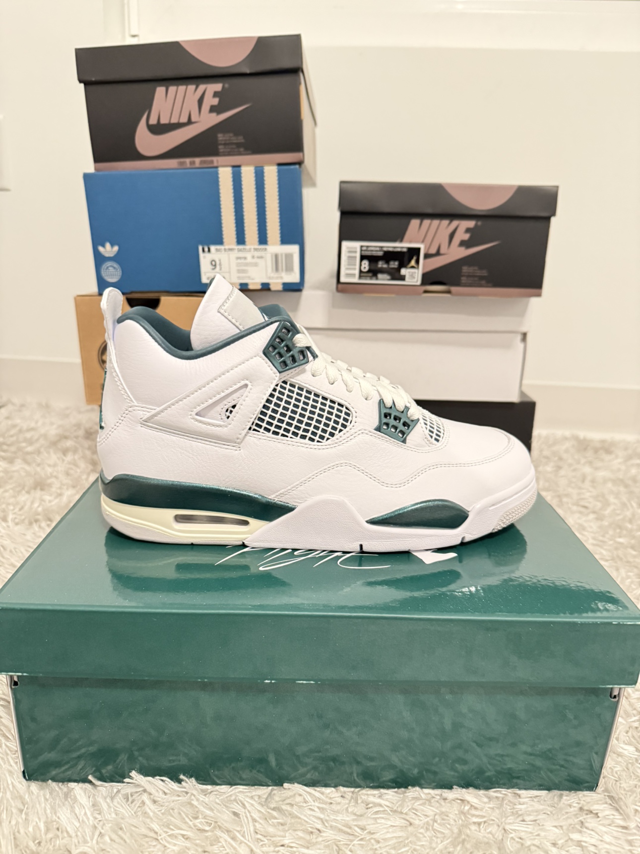 Air Jordan 4 Retro "oxidized green" - photo 3