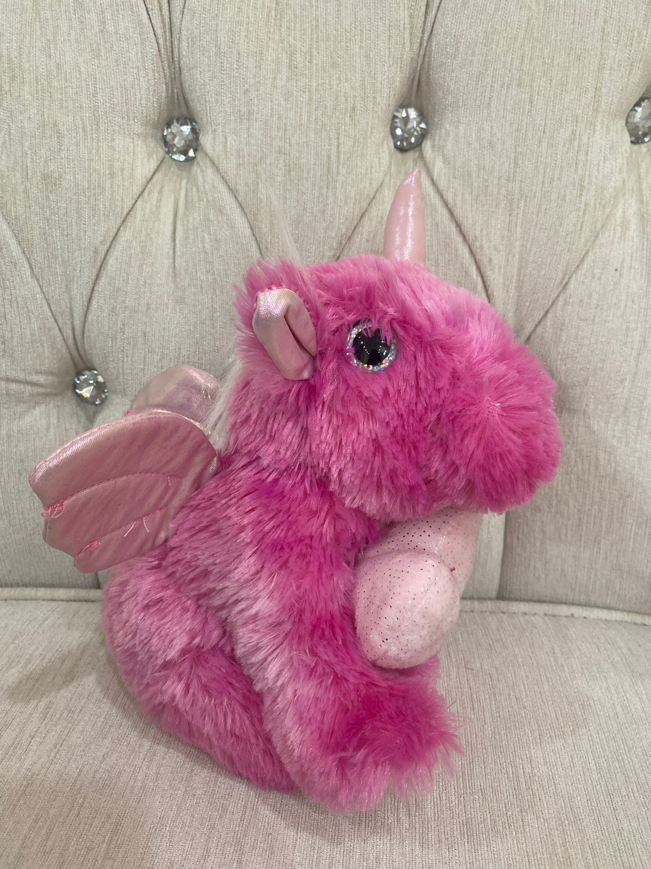 Pink Unicorn Plush Toy - photo 3