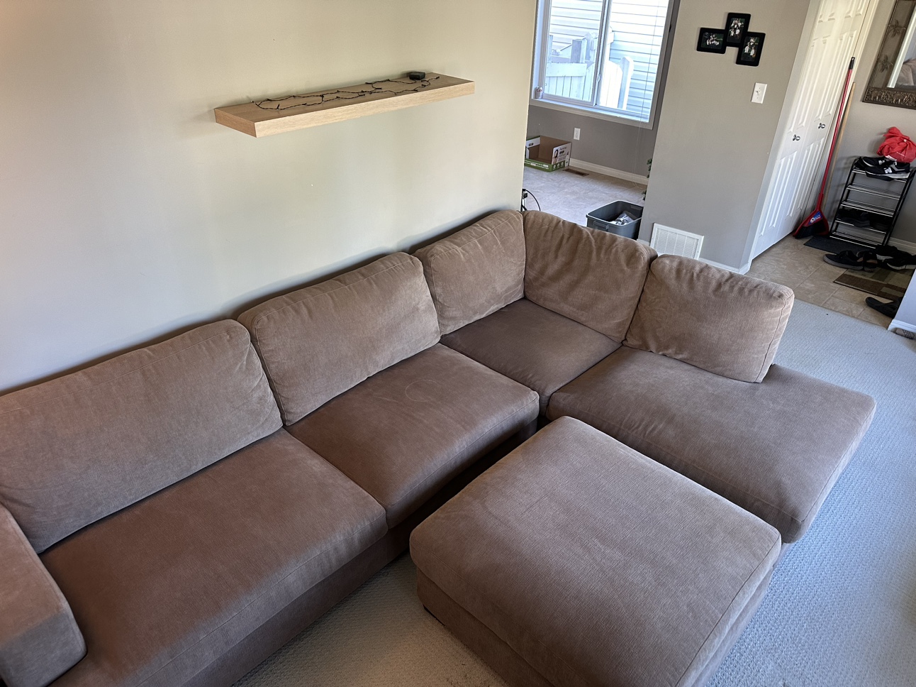 Sectional Sofa with Ottoman - photo 2
