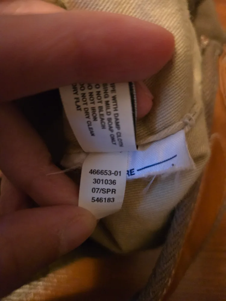 Vintage Gap Canvas Crumpler Bag w/Real Leather Accents image indicator(7)