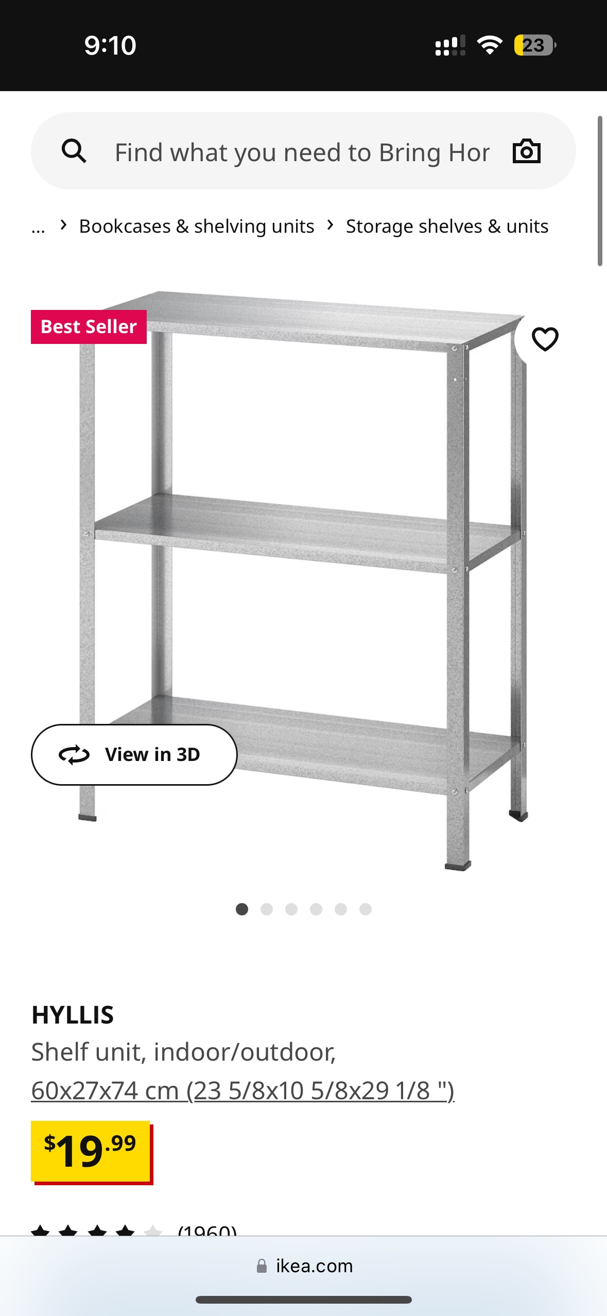HYLLIS Shelf Unit