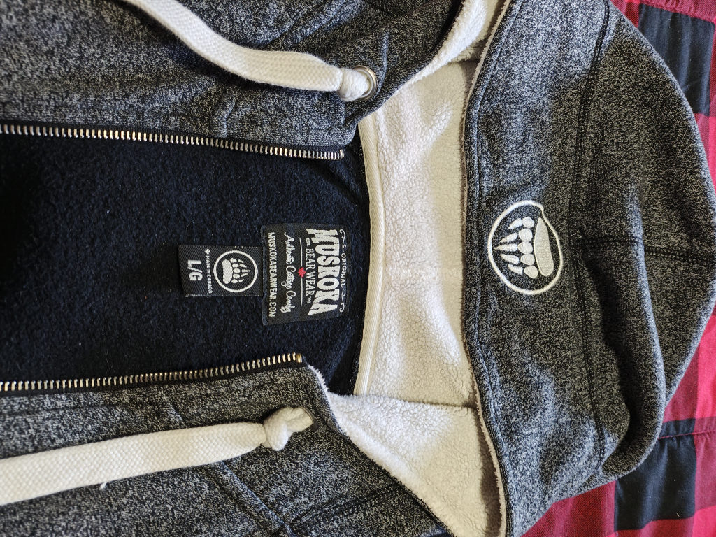 Muskoka Bear Wear Zip Up Hoodie - photo 2