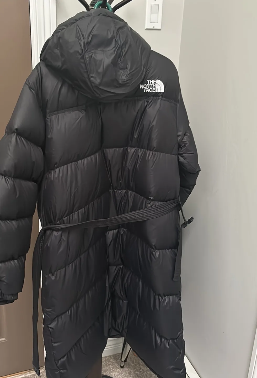 The North Face Women's Nuptse Belt Long Down Jacket image indicator(4)