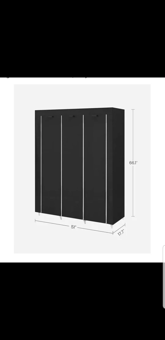 SONGMICS 51" Portable Closet - photo 2