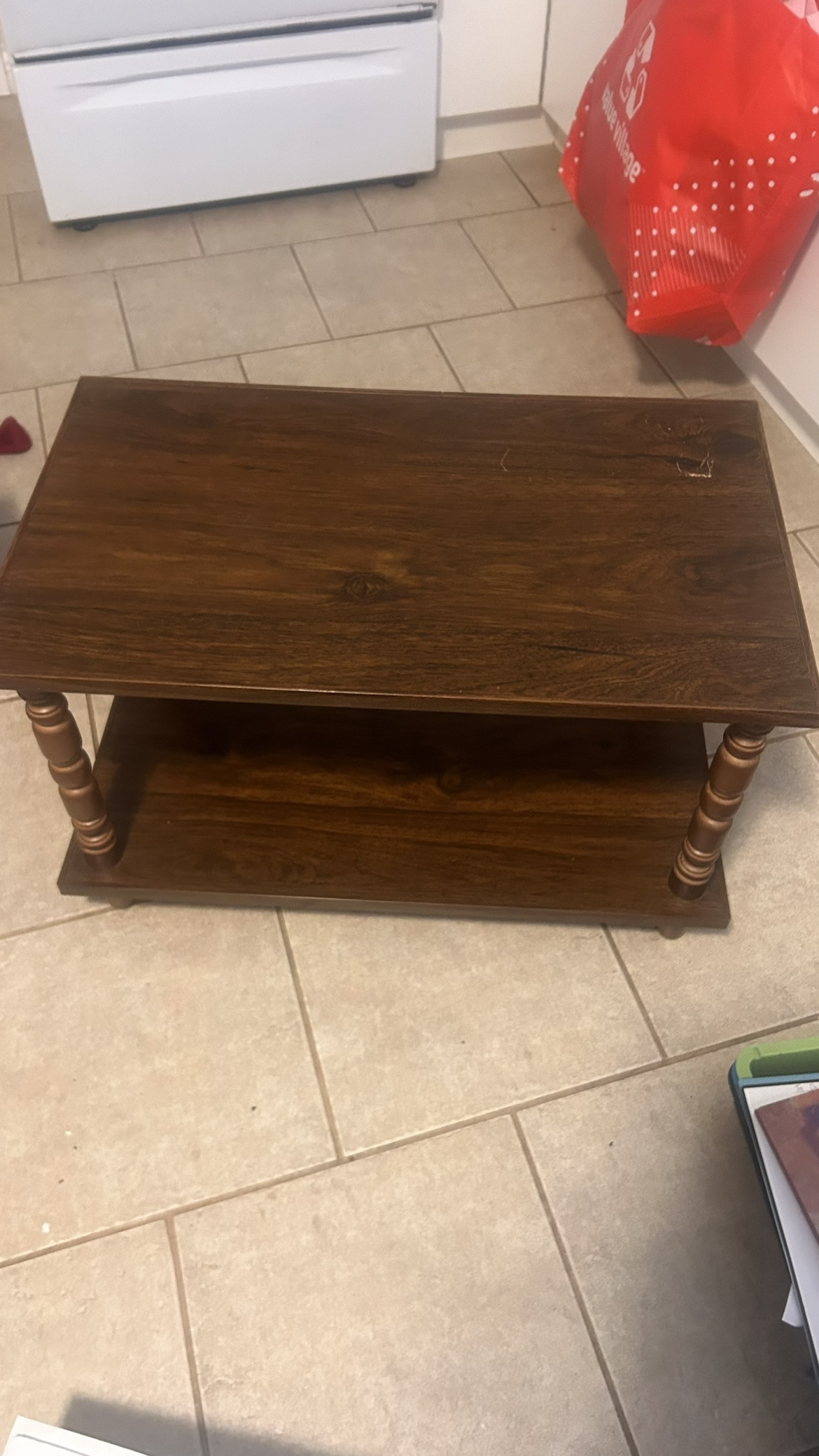 Small coffee table + metal stand - photo 2