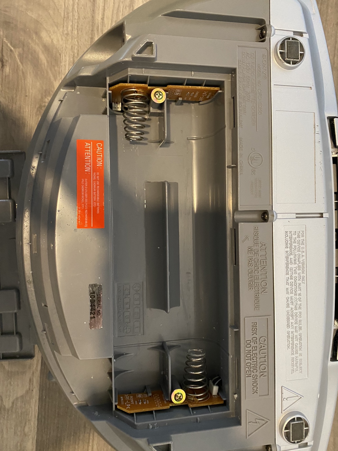 Radio / Cd player / cassette player - photo 4
