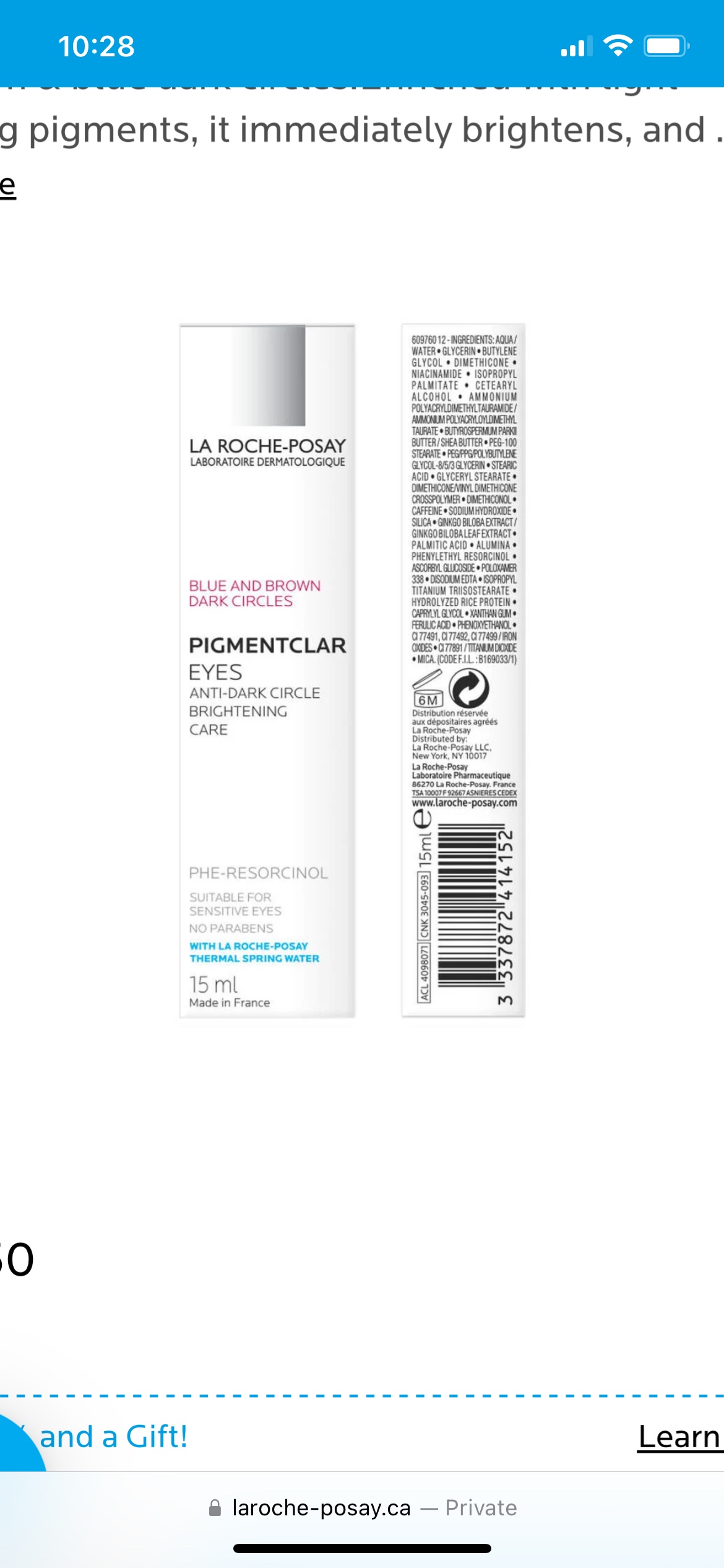 La Roche-Posay Pigmentclar Eyes - photo 2