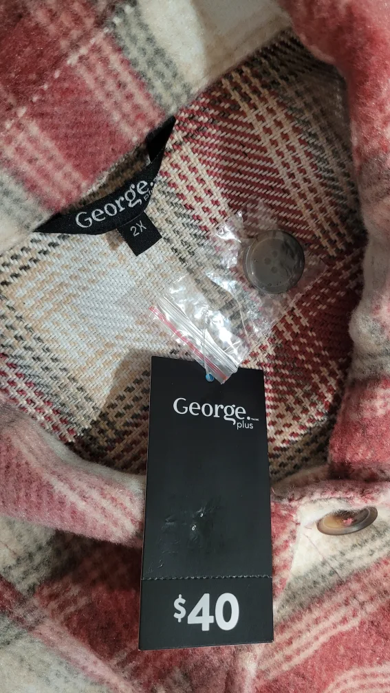 George Plus Flannel Shirt image indicator(2)